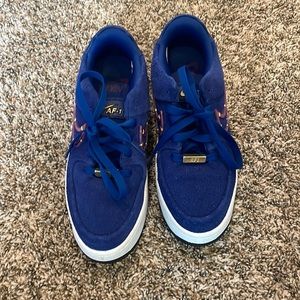 Velvet Nike Air Force 1’s